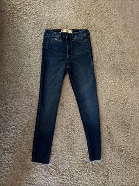 Vintage Hollister Dark Blue Skinny Jeans